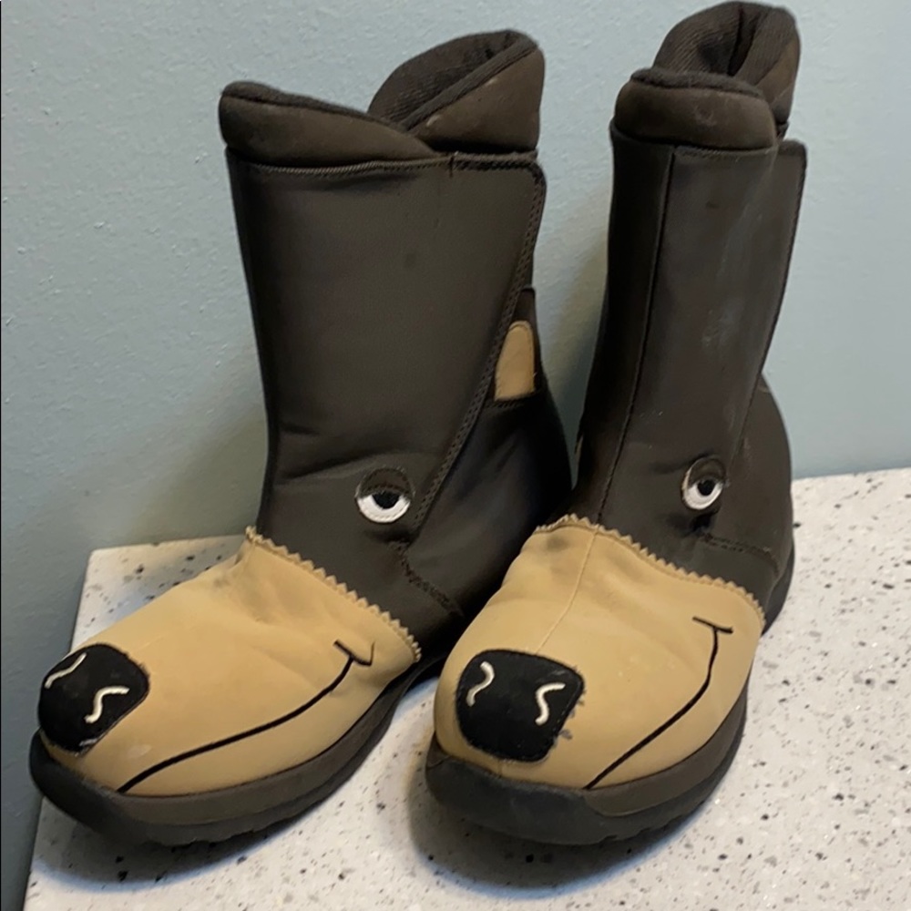 Lands’ end snow boots size 4M